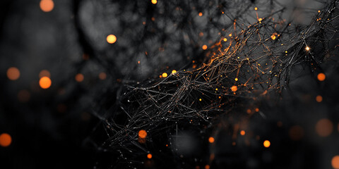 Dark and black background