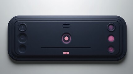Obraz premium Futuristic Device with Multiple Controls and Sensors
