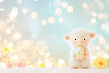  charming lamb easter egg