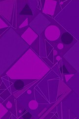 Abstract Geometric Pattern Background With Purple Color Banner Poster
