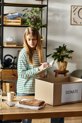 Sorting clothes for a better future while embracing a sustainable lifestyle