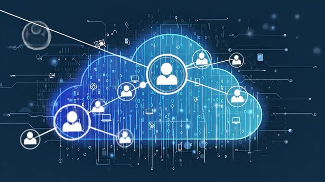 High-speed internet and cloud computing are key elements of the modern economy, enabling efficient data storage and synchronization.