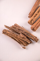 Large sticks of beautiful fragrant cinnamon