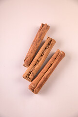 Large sticks of beautiful fragrant cinnamon