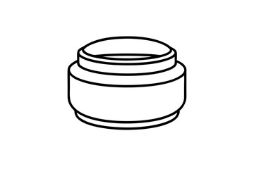 face cream jar