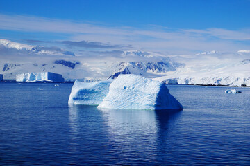 Iceberg, Melchior Islands, Antarctica  © Allyson