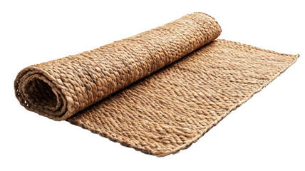 Beautiful handmade jute rug showcasing intricate weaving patterns in natural fibers for home decor