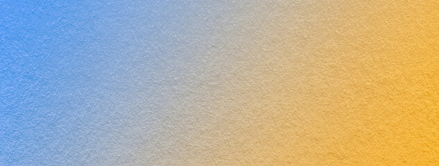 Texture old yellow and light blue paper background, with holographic gradient, macro. Structure...