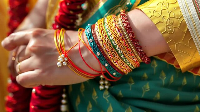 Raksha Bandhan video: rakhi amulet, Hindu celebration, sacred protection, saluno observance, silono tradition, rakri ceremony spiritual thread August full moon, bhai tika connection, sibling festival.