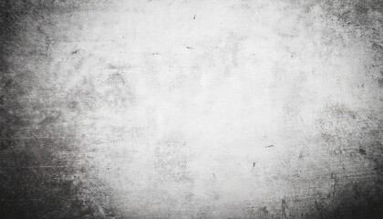Obraz premium Gritty grunge white texture background with vignette and aged appearance. Generated image
