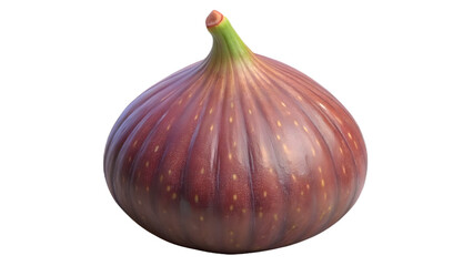 Fototapeta premium Close up of fig isolated