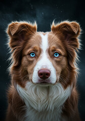 Border Collie Red Merle