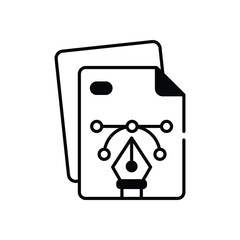 Digital Artwork Vector icon