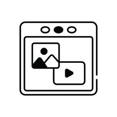 Content Vector icon