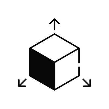 3d Design Vector icon