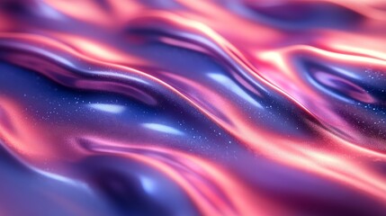 Fototapeta premium Abstract Pink and Purple Liquid Metal Texture Background