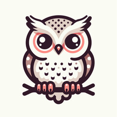 cute owl vector illustration