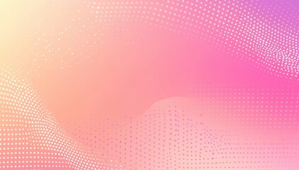 Soft Gradients and Dotted Patterns in Pink and Yellow Tones