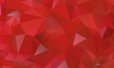 abstract red triangle background