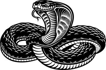 Obraz premium snake vector illustration