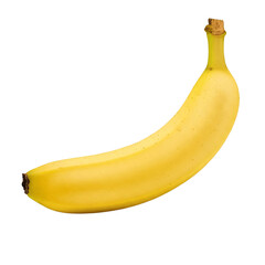 banana isolated on transparent or white background, banana cutout