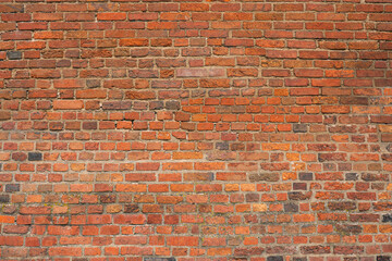 Naklejka premium Detail of a texture of an old brick wall