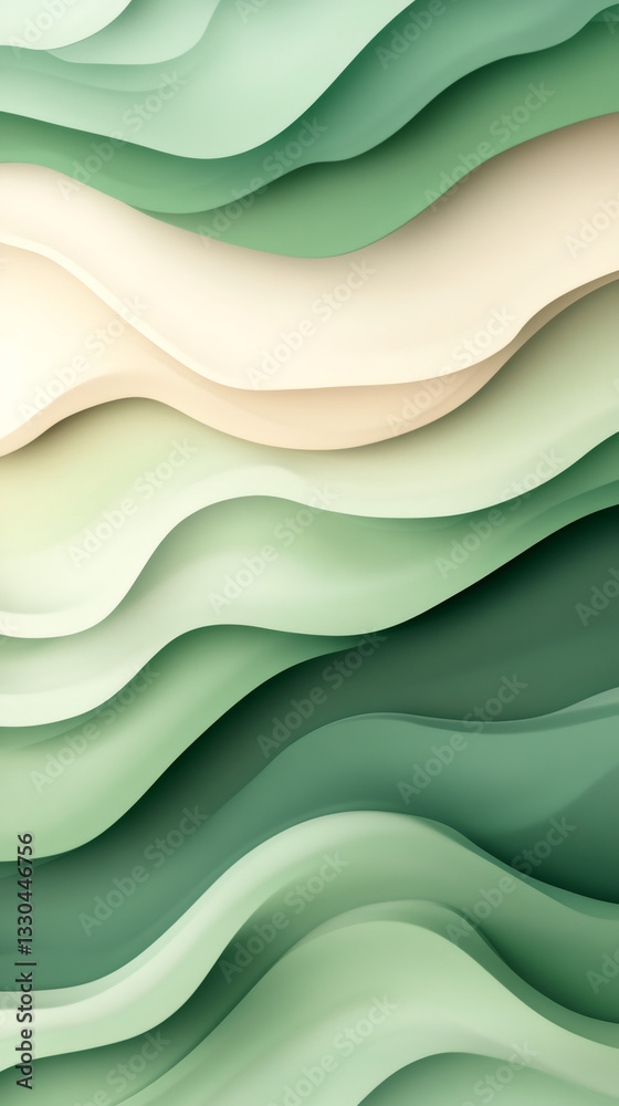 Poster wavy background with a modern and elegant design, perfect for websites, presentations and social med