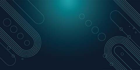 Digital technology speed connect blue green background, cyber nano information, abstract communication, innovation future tech data, internet network connection, Ai big data, line dot illustration