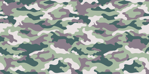 Fototapeta premium vector camouflage pattern for clothing design. Trendy military pattern