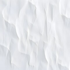 Obraz premium Abstract White Textured Background - Delicate Fabric Waves, Light and Shadow, Aesthetic, Modern, Artistic, Minimalist Design.