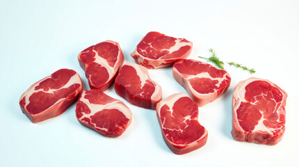 Raw Beef Steaks