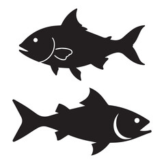 vector illustration of fish
