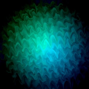 Teal marble fluid abstract marbled liquid effect with calming wiggling motion and soft vignette. Square aspect ratio with copy space ideal for social media, overlays, and meditation content