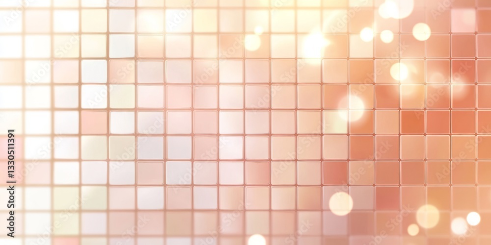 Poster abstract tile background with soft lighting and subtle reflections creating a calming atmosphere