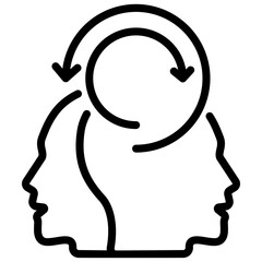 Empathy Outline Icon