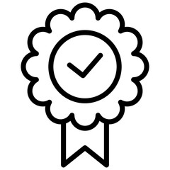 Quality Outline Icon