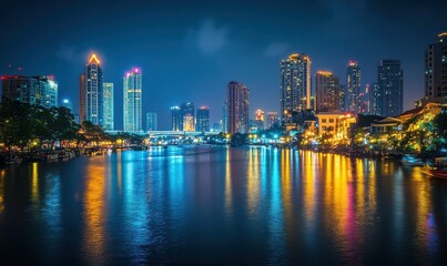 Urban Night in Asia