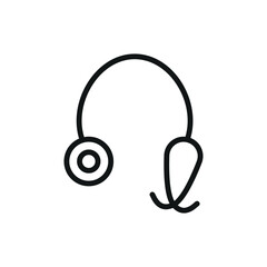 Stethoscope icon represents healthcare and medical check-ups, perfect for World Health Day promotions, hospital branding, wellness campaigns, and medical-related visuals.