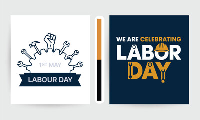 Celebrate Labor Day logo design