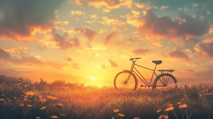 World Bicycle Day Concept