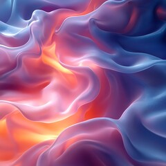 Fototapeta premium Beautiful artistic waves with stunning multicolor design effects image