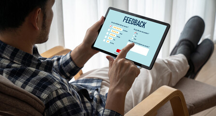 Customer feedback and review analysis by modish computer software for corporate business