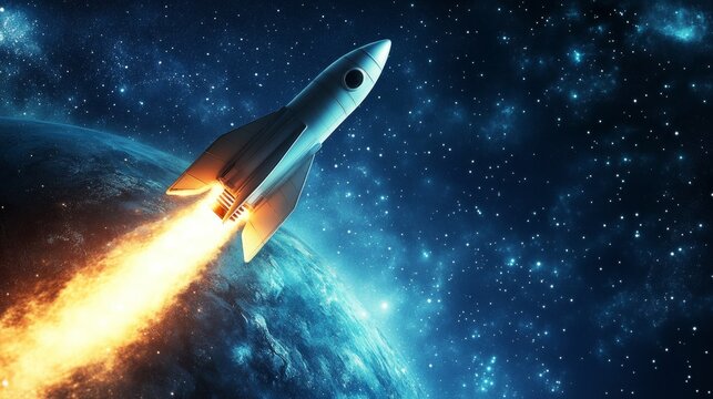 A new business is like a rocket launch. It takes creativity, knowledge, and a willingness to take risks. Just like a rocket, a business must overcome challenges to achieve success.