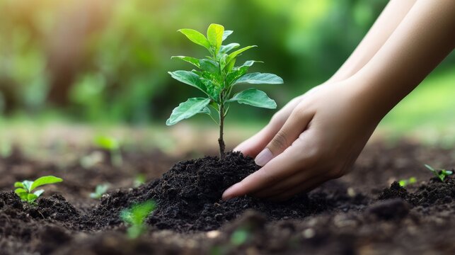 Celebrate Earth Day by planting trees. It's an act of kindness for nature. By planting a tree, you're helping to create a healthier environment for future generations. - Powered by Adobe