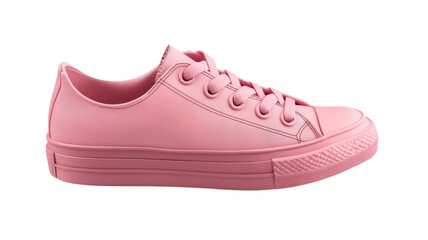 Stylish pink rubber sneakers ideal for casual outings and everyday wear in spring or summer