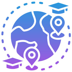 Distance Learning Icon