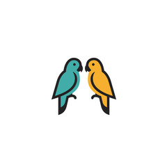 Minimalist Flat Animal & Bird Logo Set – Modern Vector Design Collection