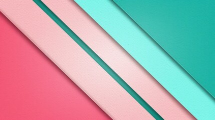 Soft pastel colors create an abstract geometric design, blending light blue, pink, and white for a soothing backdrop.