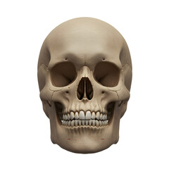 Obraz premium Detailed human skull