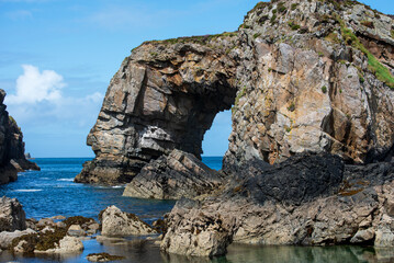 The Great Pollet Arch In Co Donegal, Irealnd